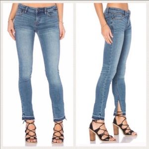 FreePeople ankle fray skinny jean